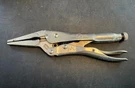 Vintage Peterson Dewitt Usa 6" Long Nose Vise Grip Pliers 6LN. Fixed Price $21.97.