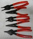Blue-point 5PC Snap Ring Plier Set #PR12A, PR21A, PR129A, PR22A, PR34A Usa. Fixed Price $59.99.