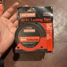 Craftsman Vintage Heavy Duty Locking Tape Measure 25 37394 Nos. Fixed Price $79.99.