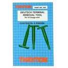 Thexton 584 Deutsch Terminal Removal Tools For 14 Gauge Wire. Fixed Price $24.03.