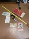Vintage Ls Starrett No F 4361 Micrometer Caliper Box And Papers Wrench. Fixed Price $41.95.