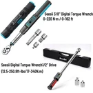 Seesii Digital Torque Wrench 1/2" 17-340N.M 12.5-250.8FT-LBS) 3/8" 220. Fixed Price $69.99.