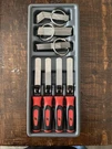 *new* Snap-on Feeler Gauge Set 82 Pcs Straight, Step & 45 *orange Handle* FB336. Fixed Price $160.00.