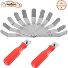 A308 Offset Valve Tappet Gauge Two Handles Sizes From 0.004" To 0.014". Fixed Price $18.96.