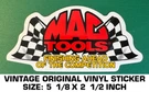 Mac Tools Finishing Ahead - Vintage Original Vinyl Decal Sticker Automotive. Fixed Price $7.30.