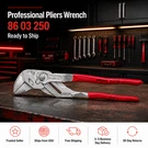 New Knipex 7 Pliers Wrench 8603250 Free Ship. Fixed Price $58.49.