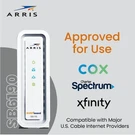 Arris Surfboard SB6190 Docsis 3.0 Cable Modem 32X8 1.4GBPS - New In Open Box Oem. Fixed Price $24.99.