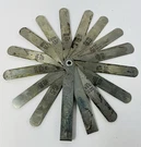 Kastar 16 Mini-blade Feeler Gauge From .002 -.635MM W/ Ruler Usa Made. Fixed Price $14.99.