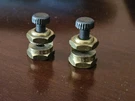 Pair Of Craftsman No. 335-3956 Brass Stair Gage Fixture Attachments. Fixed Price $19.99.