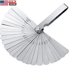 26 Bladesstainless Steel Feeler Gauge Dual Marked Metric And Imperial Gap Measur. Fixed Price $13.04.
