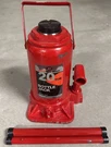 American Forge & Foundry 3520, Ton Bottle Jack, 9-5/8 18-1/4" Range. Fixed Price $97.75.