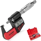 Professional Digital Outside Micrometer With Carbide Tip 0-1"/0-25M... Fast Ship. Fixed Price $113.99.