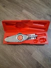 Snap-on TE6A 1/4"" Drive Torq-o-meter Torque Wrench Lightly Used. Fixed Price $180.00.