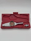 Vtg Snap-on TE-12A Torque Wrench 3/8" Dr 0-150 In/lbs Torqometer W/ F67B Adapter. Fixed Price $162.95.