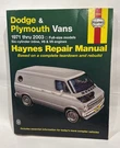 Haynes Repair Manual 30065 Dodge & Plymouth Vans 1971-2003 I6, V6 V8 Engines. Fixed Price $16.00.