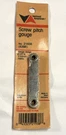 Vtg Vermont American Screw Pitch Gauge No 6398 West Germany Metric. Fixed Price $16.99.