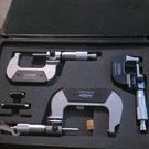 Blue Point Outside Micrometer Set 0-75MM MIC103MB Mechanical 0.01MM Resolution. Fixed Price $150.00.