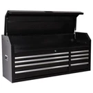 Husky Top Tool Chests 52" Storage Steel 8 Drawer Standard Duty Quality Black. Fixed Price $689.97.