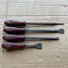 Matco Tools Piece Pry Bar Set - Maroon Handle SP221 SP223 1", 1/2", 1/4". Fixed Price $100.00.