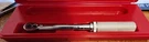 Snap-on QJR217C 3/8" Drive Adj Click-type Torque Wrench 30-200 In/lbs Lot 3725. Fixed Price $195.00.