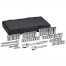 New Gearwrench 68-PIECE 1/4 & 3/8 Standard Deep Sae/metric Socket Set. Fixed Price $115.99.