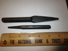 Sk Hand Tools 6594 5/16" Cape Chisel, Plus 6912 Center Punch 3/8". Fixed Price $10.00.