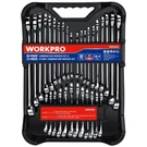Workpro 32PC Sae&metric Combination Set 12 Pt Regular Wrenches W/tray. Fixed Price $45.99.