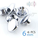 Chrome Bolt Cap Screw Cover Hole Plug 6MM (5MM Allen Key) X6PCS. Fixed Price $12.99.