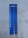 Tools Thread Pitch Gauge Sae + Metric Screw Checker Usa Snap-on Blue. Fixed Price $64.99.