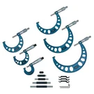 Piece Fowler 52-215-006-1 Mechanical Outside Micrometer Set: To 6" Measure. Fixed Price $636.23.