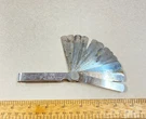 Craftsman Feeler Gauge Thickness Gage #40804 Usa. Fixed Price $8.00.