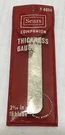 Vintage Sears 9-4058 Companion Thickness Gauge (gap Adjuster) Made Usa. Fixed Price $8.95.