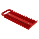 Lisle 40120 1/4" Drive 26-SLOT Red Magnetic Socket Holder. Fixed Price $21.79.