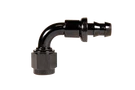 Fleece Performance FPE-PL-90-10 Degree To Hose Barb Black. Fixed Price $21.18.