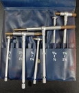 Central Tools 6554 Telescoping Gauge Set With Carrying Case. Fixed Price $85.00.