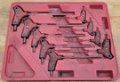 Mac Tools Sae 9-PIECE Hex Set T-handle Used. Fixed Price $74.99.
