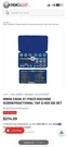 Irwin 24606 Hanson 41-PC Machine Screw/fractional Tap And Hex Die Set. Fixed Price $175.00.