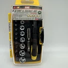 Performance Tool W9122 23-PIECE Bit & Sae Socket Set 1/4" Drive. Fixed Price $10.99.