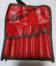 Snap-on C-72B Mini Punch & Chisel Set Red Roll Kit Bag 6 Tools. Fixed Price $59.96.