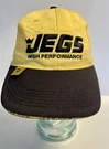 Jegs High Performance Hat Car Part Gear Head Adjustable Cap Yellow. Fixed Price $8.00.