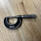 Vintage Starett No. 436 1-2" Outside Micrometer, .001" Graduations. Fixed Price $19.00.