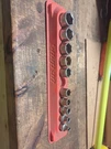Matco Sockets With Snap-on PAKTY240 Magnetic Tray Holder. Fixed Price $75.00.