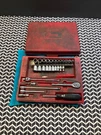 Snap 1/4 Drive Socket Set Metric, Sae Ratchet Extensions With Case. Fixed Price $250.00.