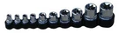 Atd Tools 178 1/4, 3/8 And 1/2 Dr. Star Socket Set, 10 Pc.. Fixed Price $35.16.