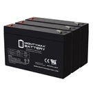 Mighty Max 6V, 9AH, F2 Battery Replaces Legacy Power Lpc Legend SB500R - 3 Pack. Fixed Price $49.99.