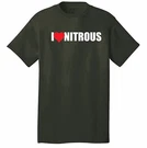 Love Nitrous T-shirt Car Racing Nx Nos Turbo Motorhead Performance Parts. Fixed Price $15.00.