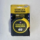 Stanley Fatmax 40 Ft 1.25 In Compact Wide Blade Tape Measure, New Package. Fixed Price $36.79.