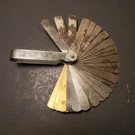 Craftsman Made In Usa 36 Blade Feeler Gauge Thickness 40811. Fixed Price $11.99.