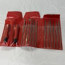 Snap-on 12PC Swiss Pattern Miniature File Set With Handles Model HBFN120A. Fixed Price $130.00.