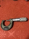 Mitutoyo 103-136 0-1" Outside Micrometers With Carbide Anvils (Q26). Fixed Price $21.24.